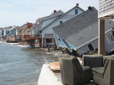 Shoreline Damage