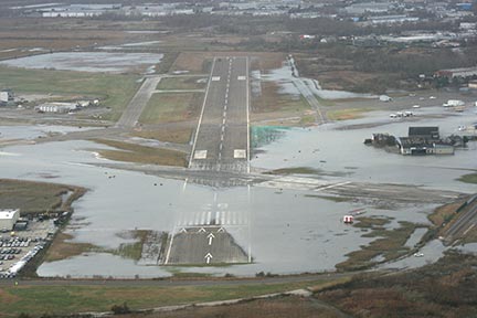 flooded Airport